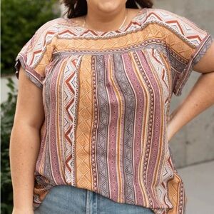Dalia Multi Top Kori America boutique shirt